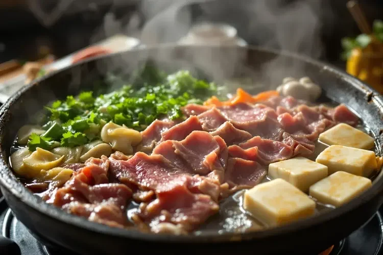 冬日的暖心寿喜锅-色七影院美食日常