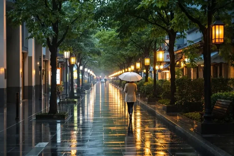 雨后城市的漫步时光-色七影院今日新拍