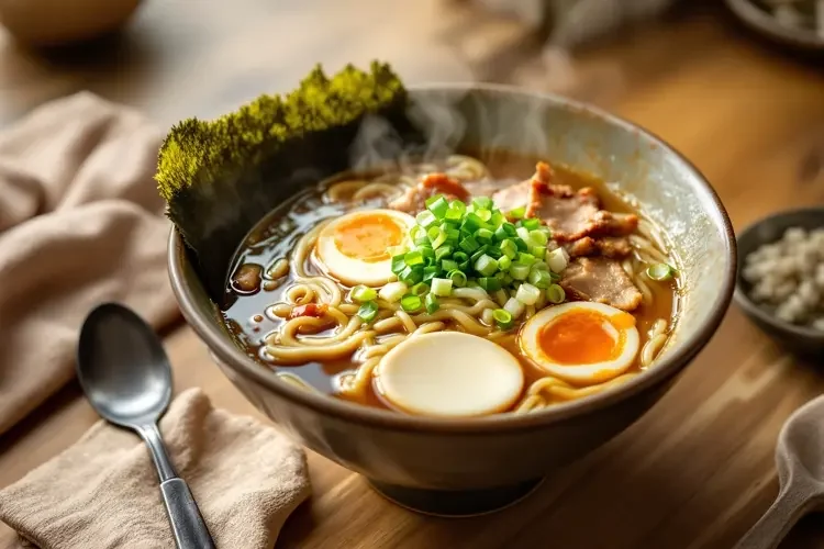 一碗治愈系味噌拉面-色七影院美食日常