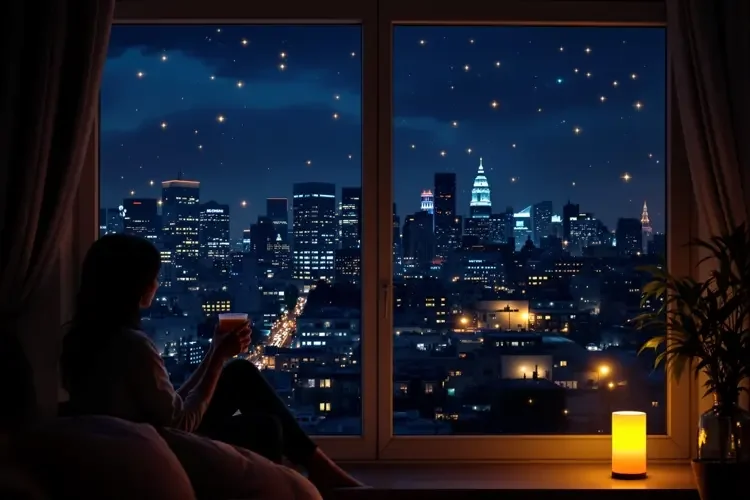 夜晚的独处时光-色七影院心情随笔